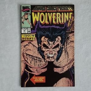 Vintage Marvel Comics Presents #46 Wolverine (1990) Rob Liefeld Cover